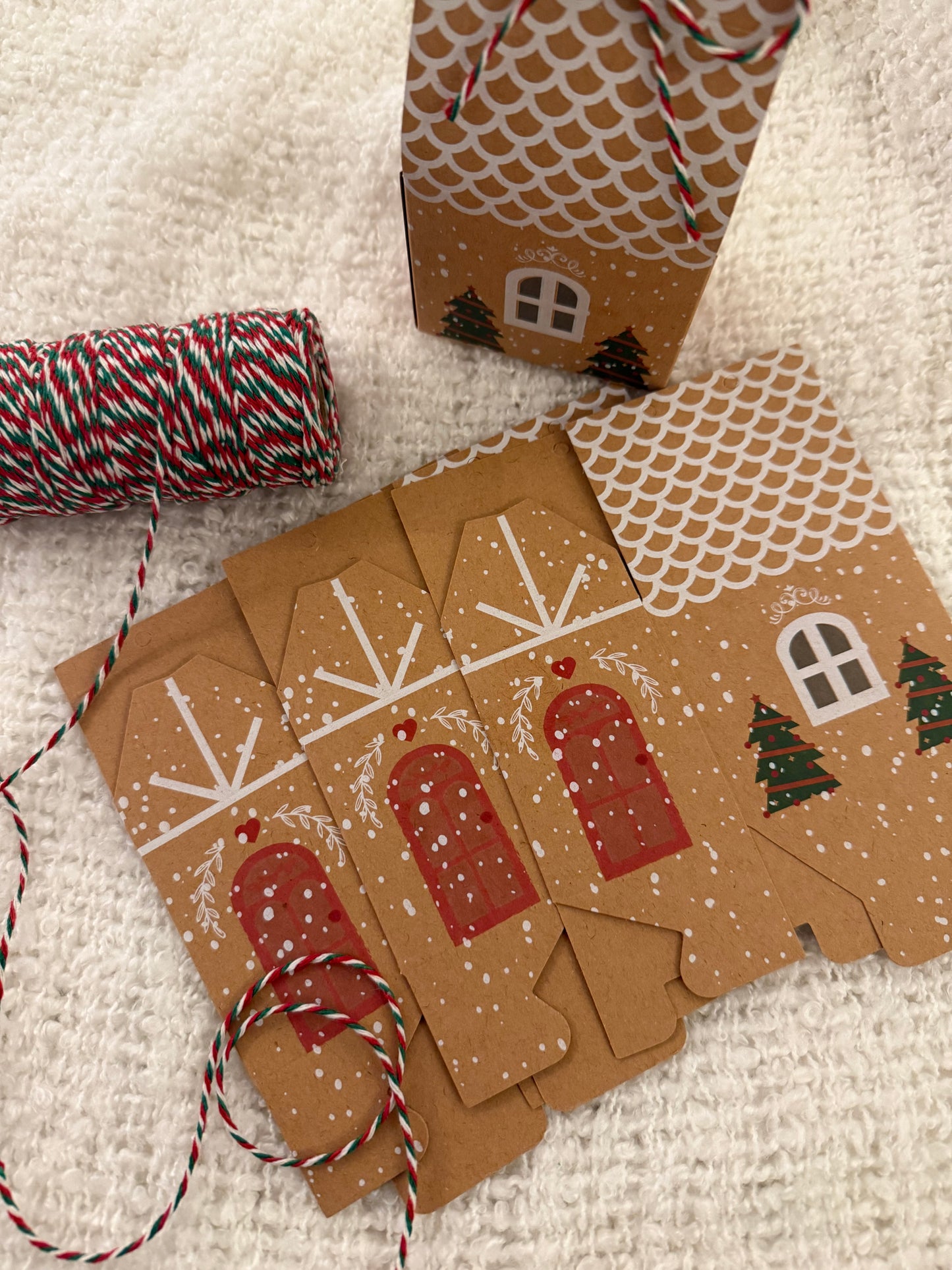 Christmas Gingerbread Sweet Boxes