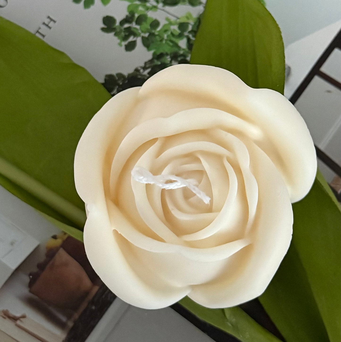 Rose Petal Candle