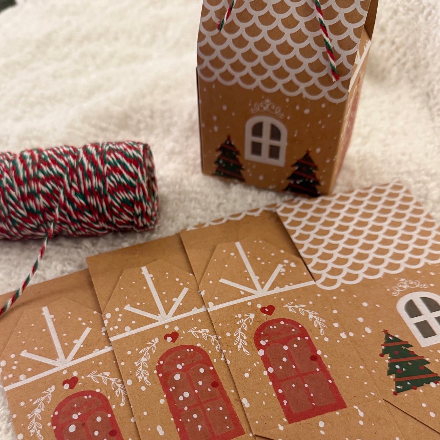 Christmas Gingerbread Sweet Boxes