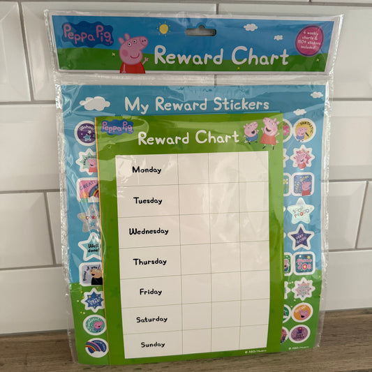 Peppa Pig Reward Chart - Brand New Sealed