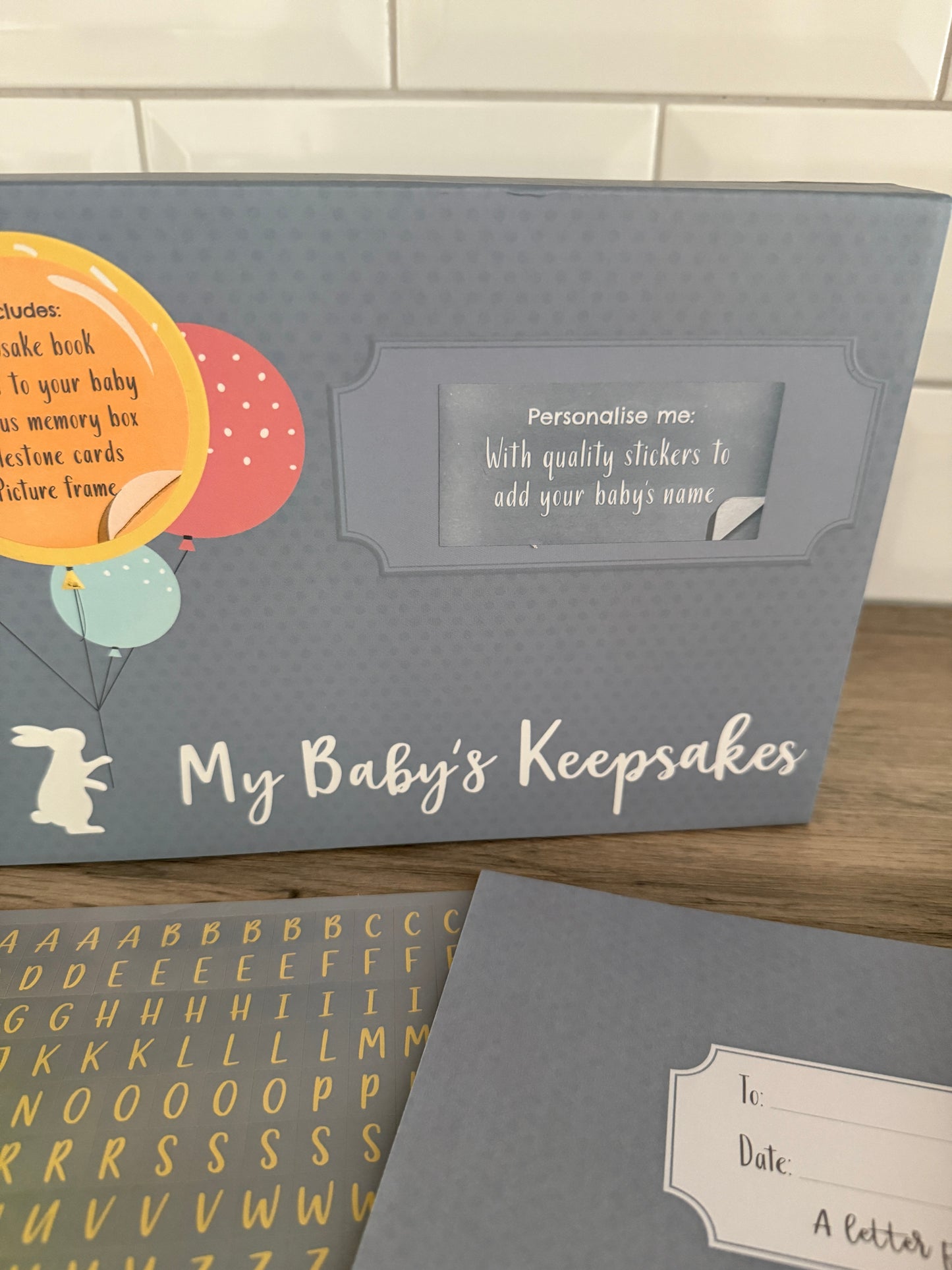 Baby Keepsake Box (Brand New)