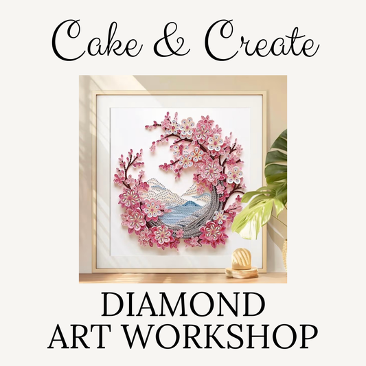 Cake & Create: Diamond Art Workshop - 19th May at 6pm