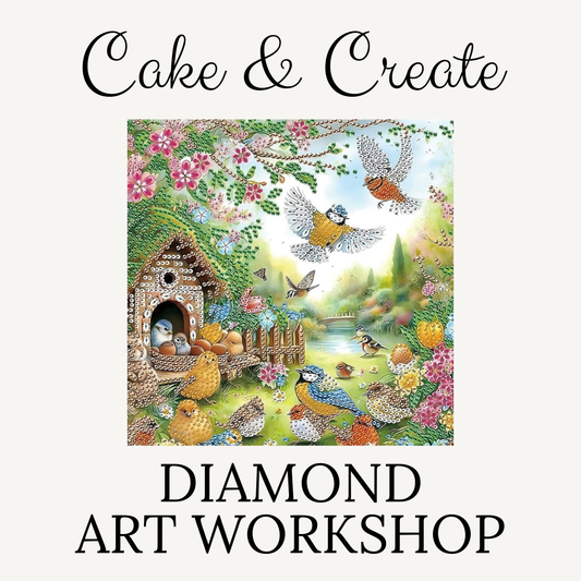 Cake & Create: Diamond Art Workshop - 2nd June at 6pm