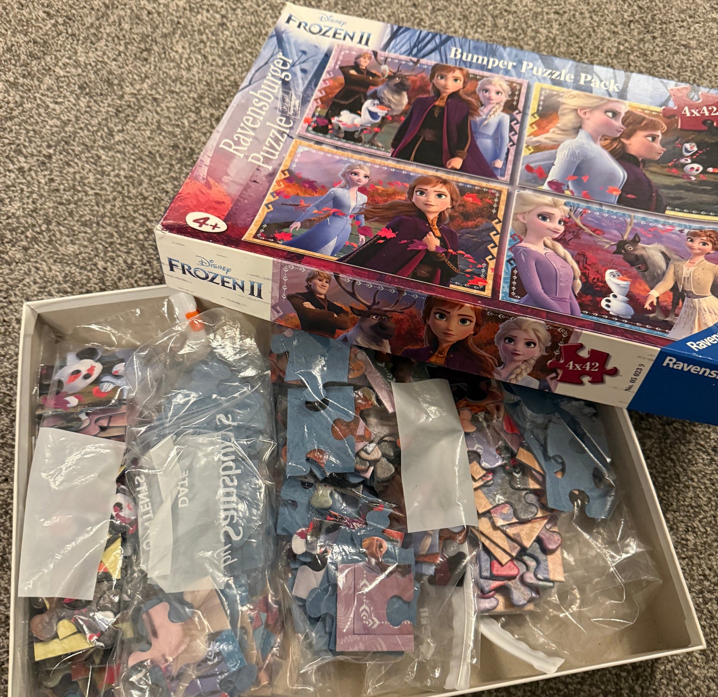 Frozen 2 (4 x 42 piece Puzzles)