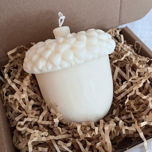 XL Acorn Candle