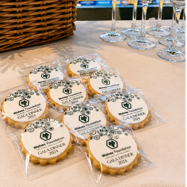 Corporate Event Branded Biscuits