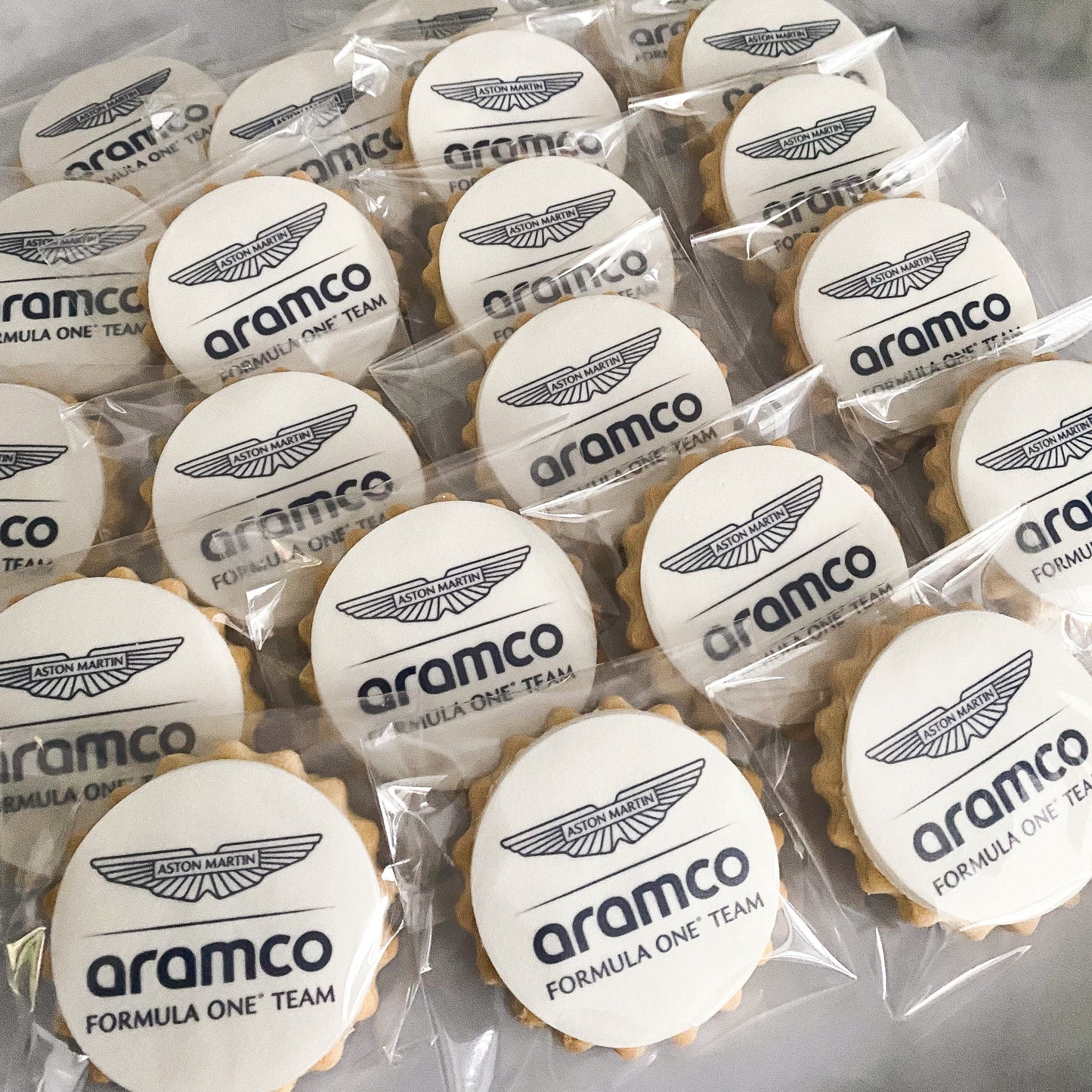 Corporate Logo Branded Biscuits