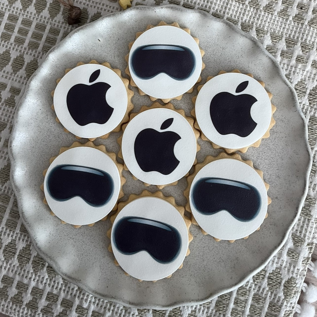 Corporate Logo Branded Biscuits