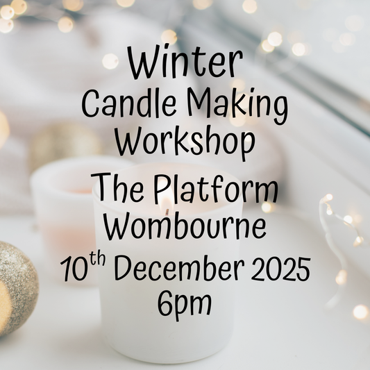 Christmas Candle Making at The Platform - 10th December 6.00pm