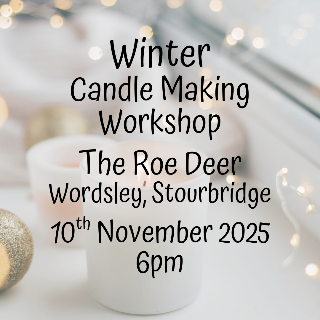 Christmas Candle Making at The Roe Deer - 10th November 6pm