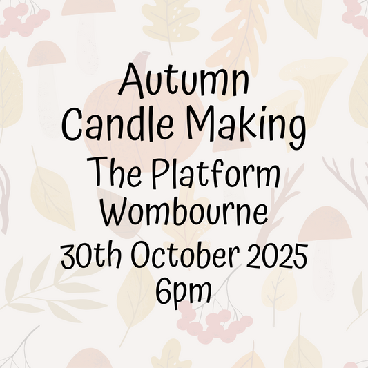 Candle Making Workshop - 30th October 6.00pm