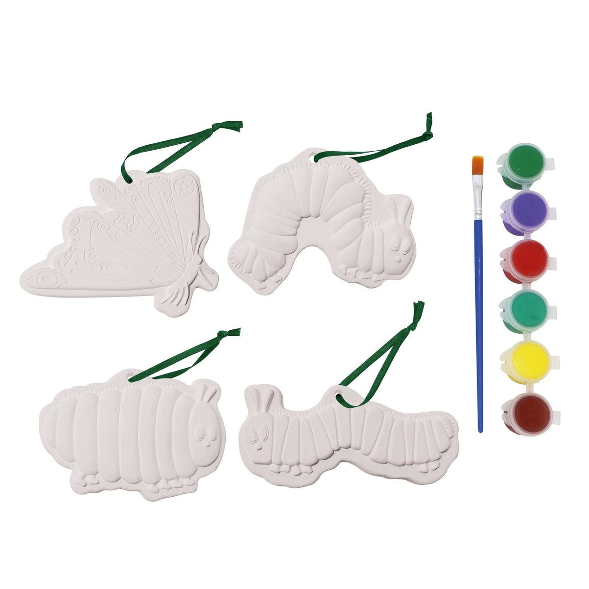 The Very Hungry Caterpillar Paint Your Own Hanging Decorations - Children's Craft Kit