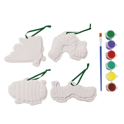 The Very Hungry Caterpillar Paint Your Own Hanging Decorations - Children's Craft Kit