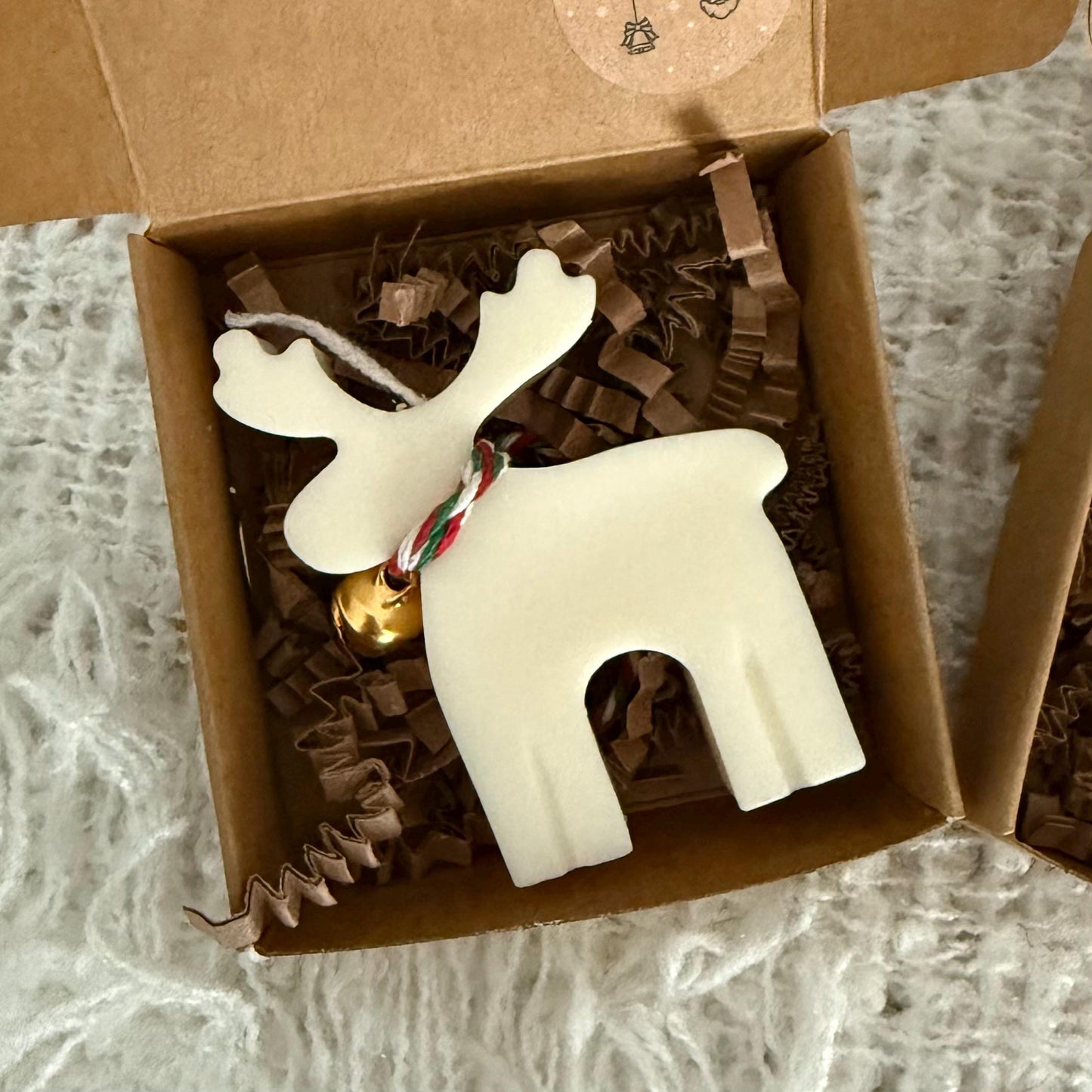 Baby Reindeer Candle Gift Box