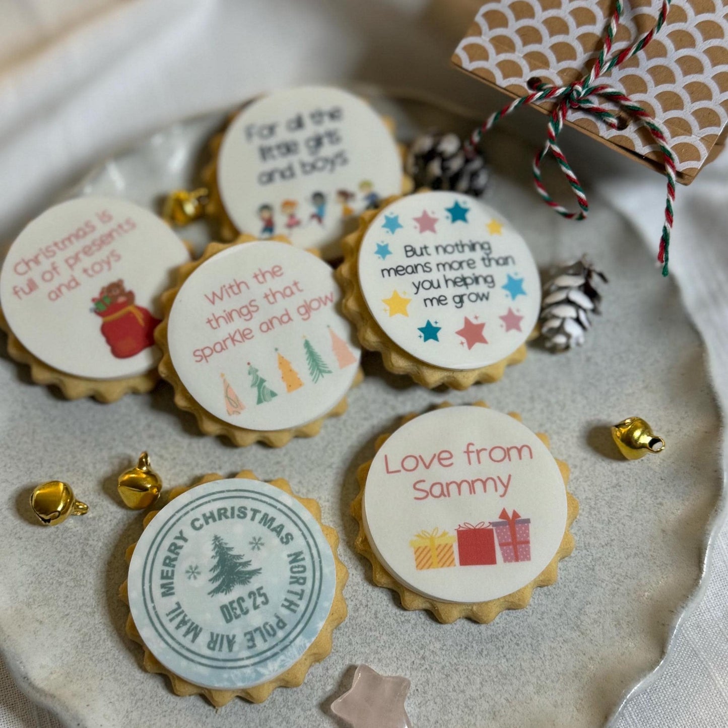 Teacher & Nursery Christmas Biscuits Gift