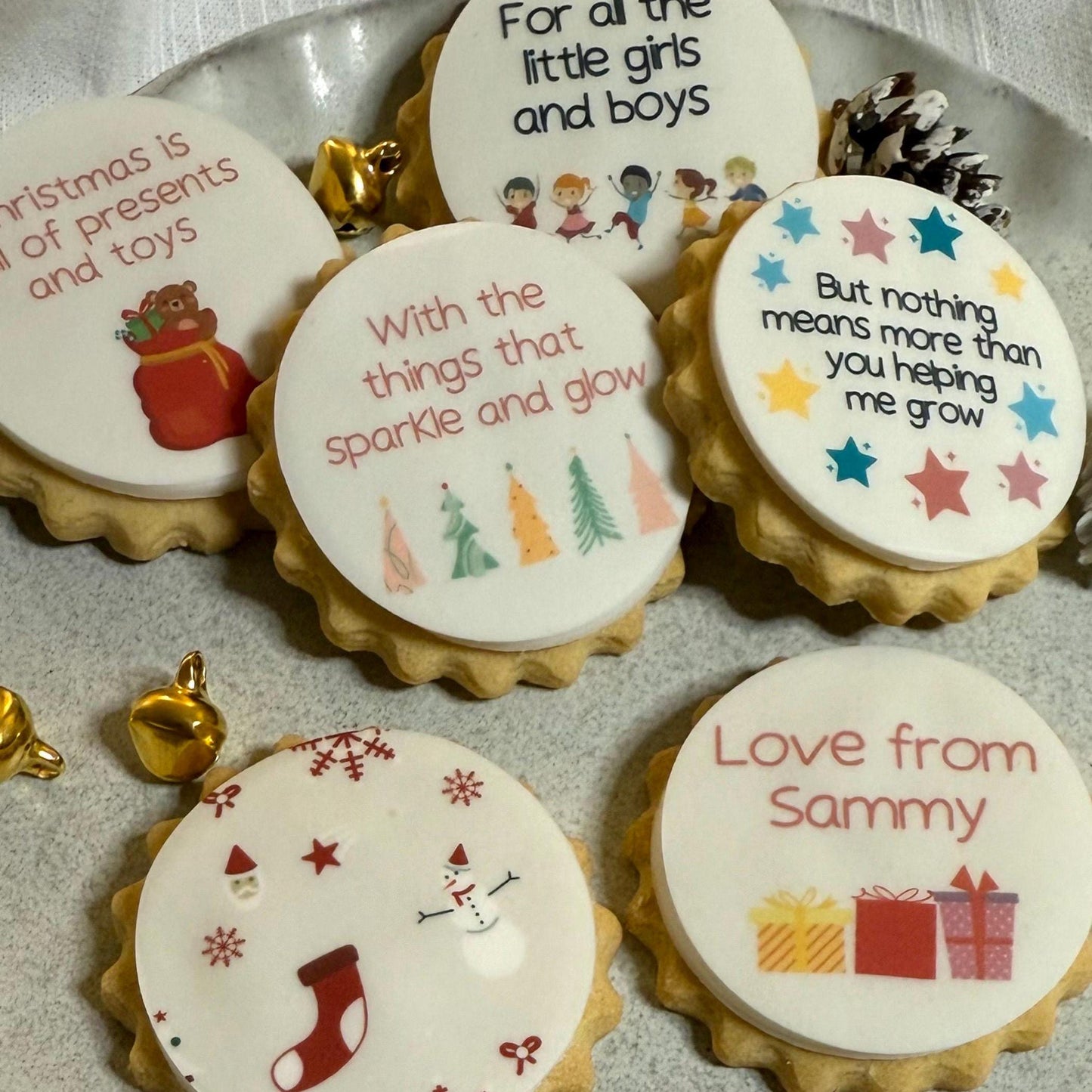 Teacher & Nursery Christmas Biscuits Gift