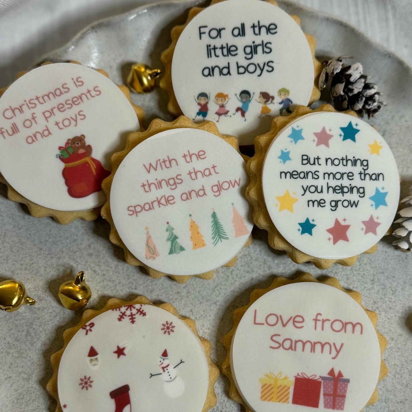 Teacher & Nursery Christmas Biscuits Gift