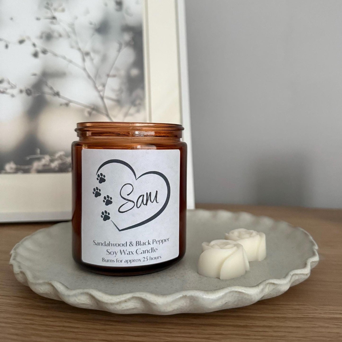 Personalised Pet Loss Candle