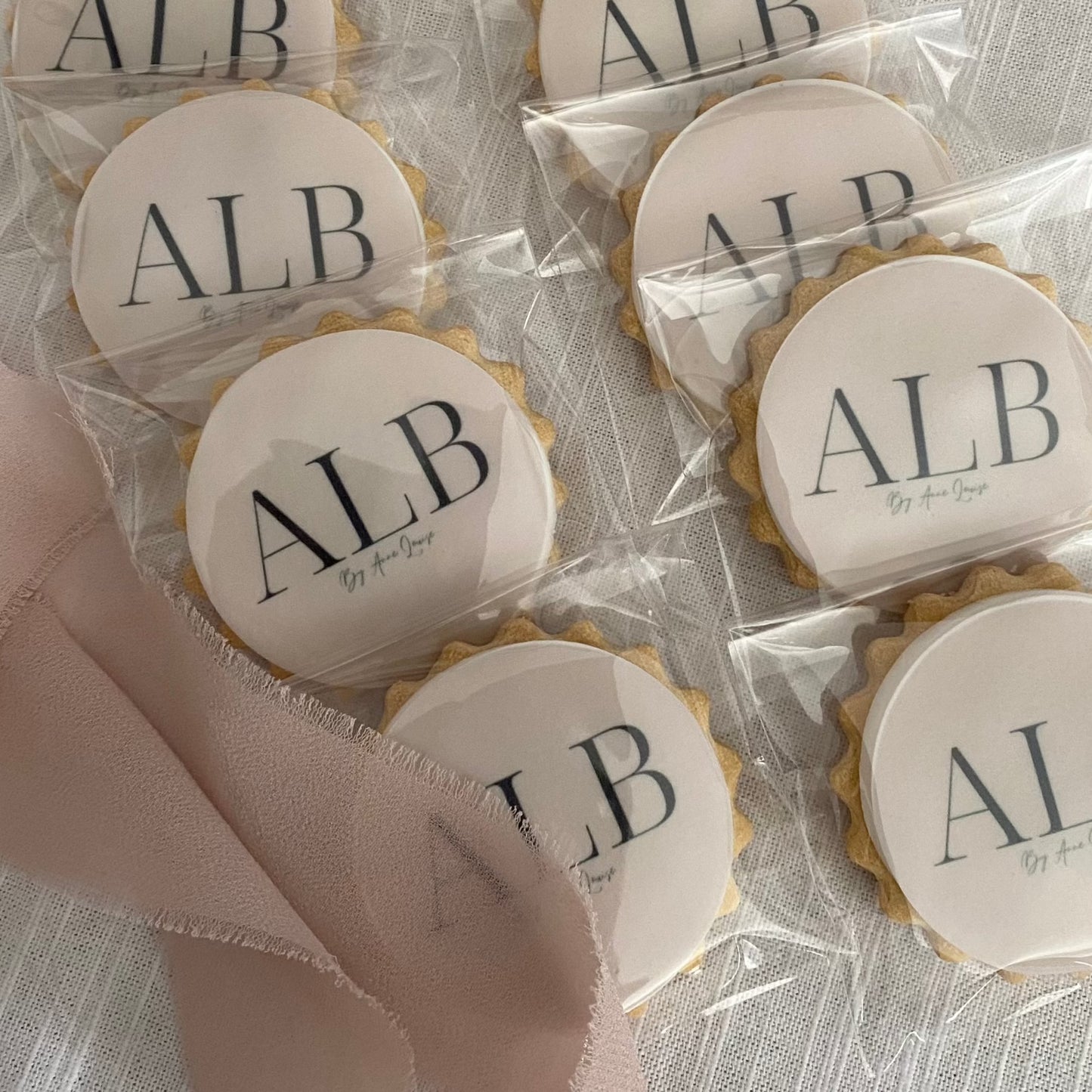 Corporate Logo Branded Biscuits