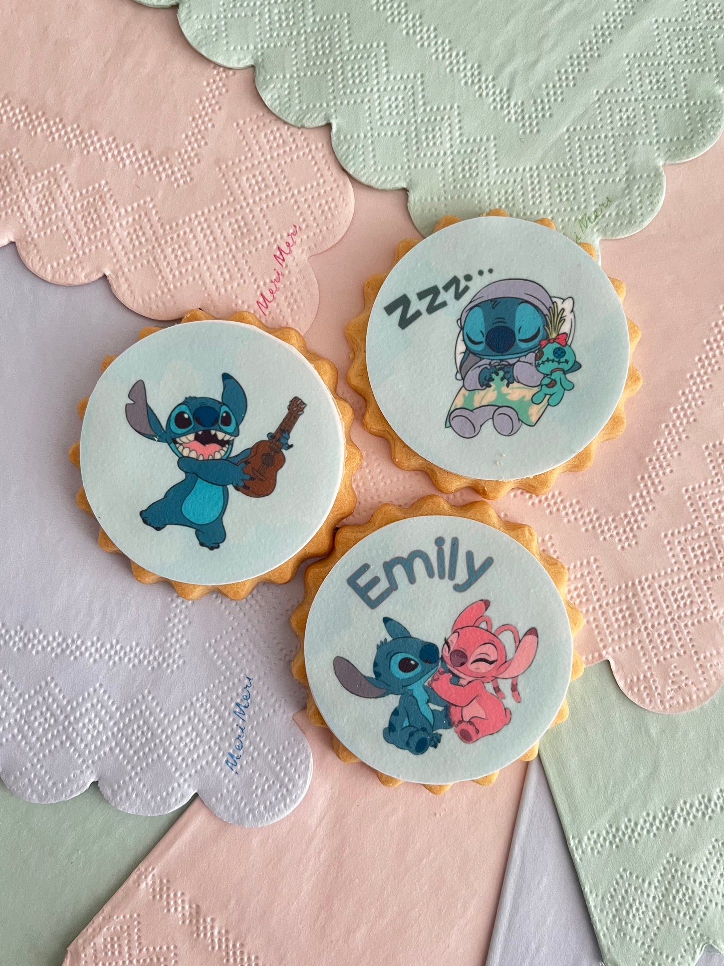 Stitch Party Biscuits