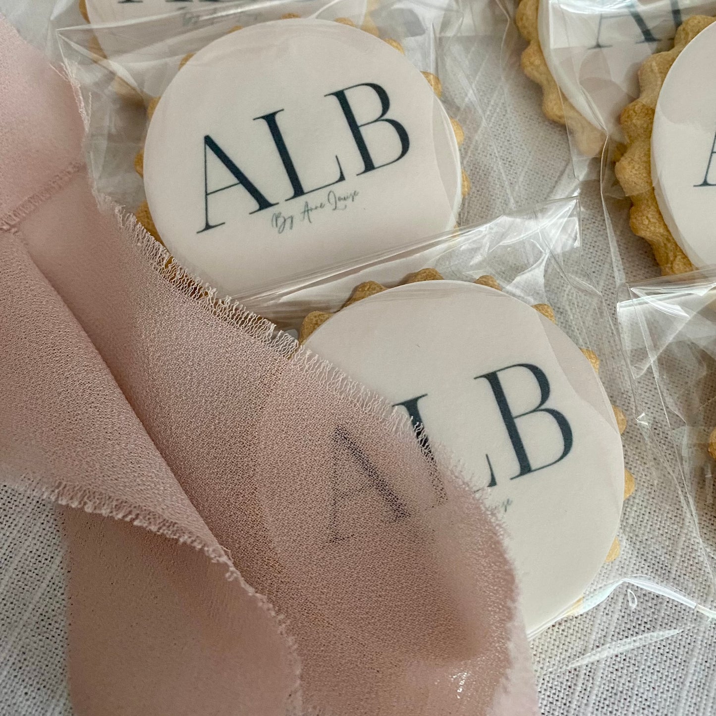 Corporate Logo Branded Biscuits