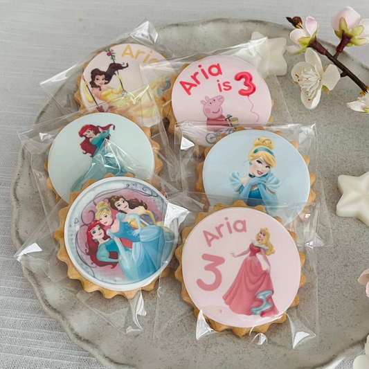 Disney Princesses Party Biscuits