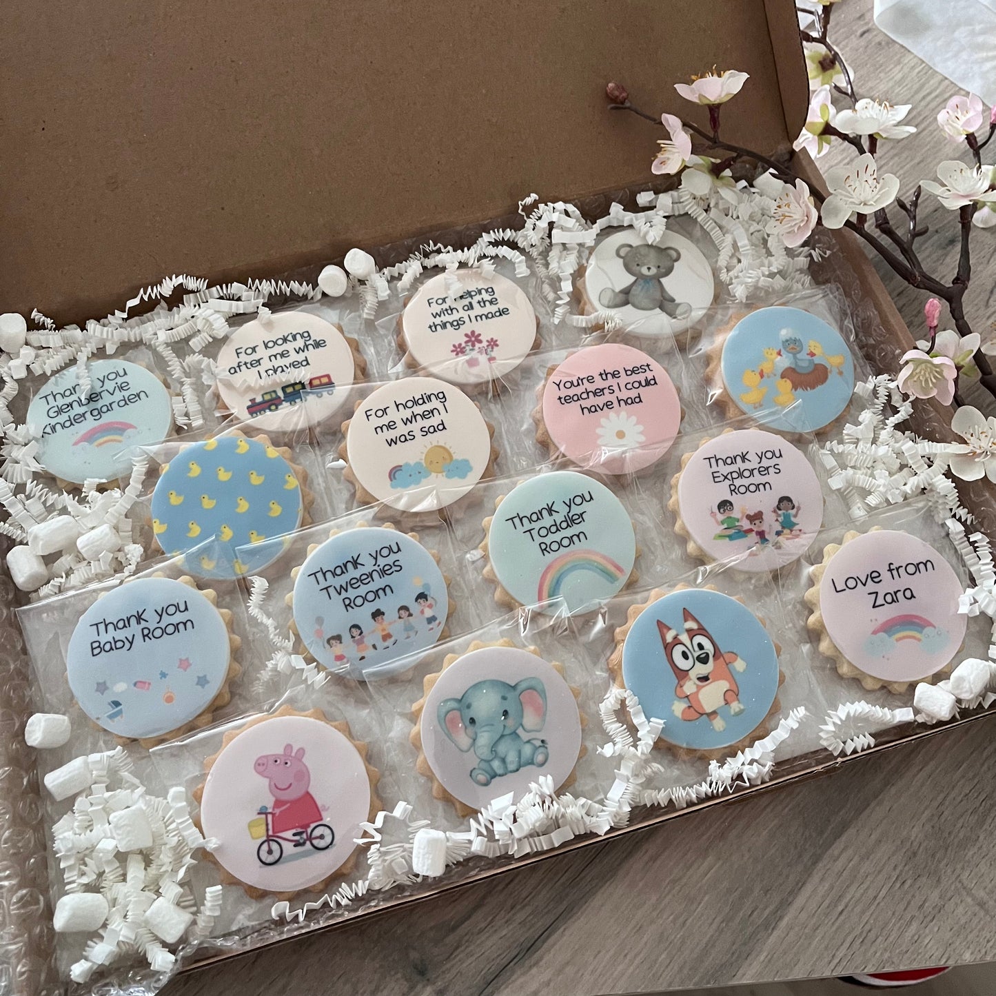 Teacher & Nursery Thank You Biscuit Gift Box