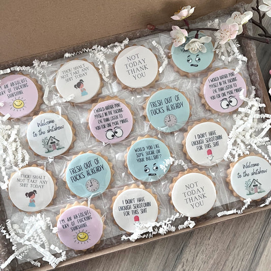 Funny and Sarcastic Friend Biscuit Gift Box