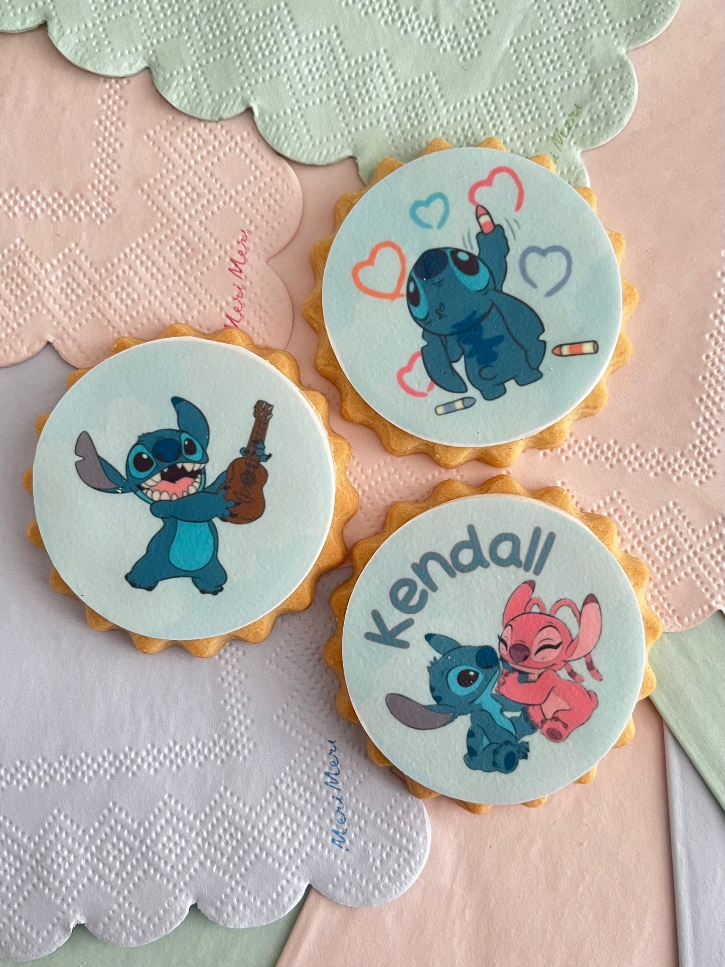 Stitch Party Biscuits