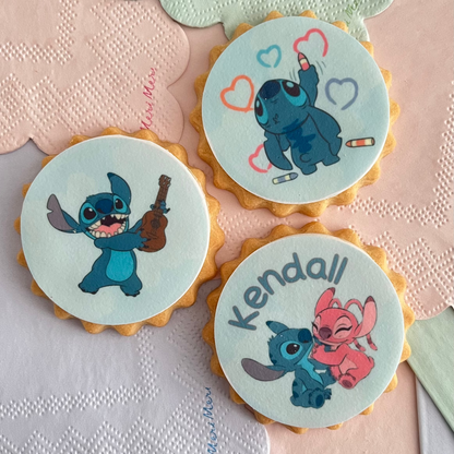 Stitch Party Biscuits
