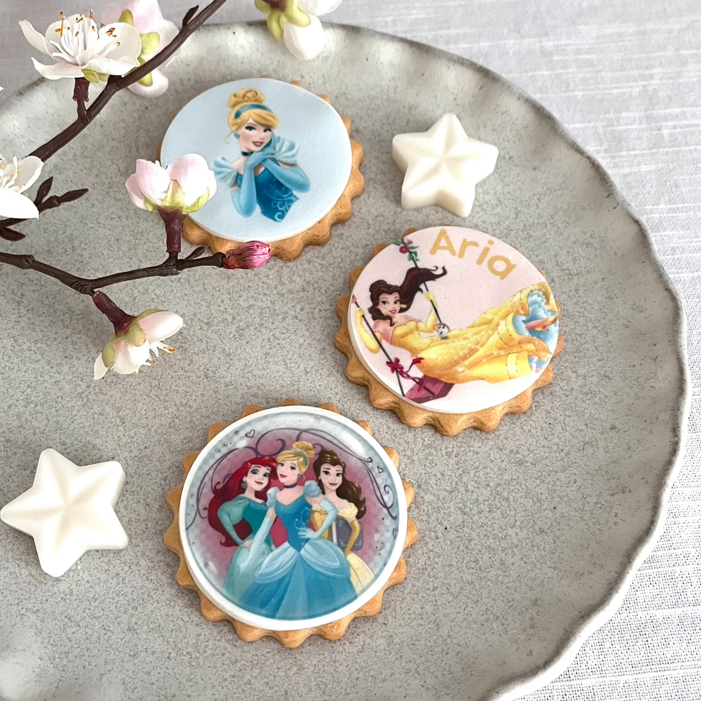 Disney Princesses Party Biscuits