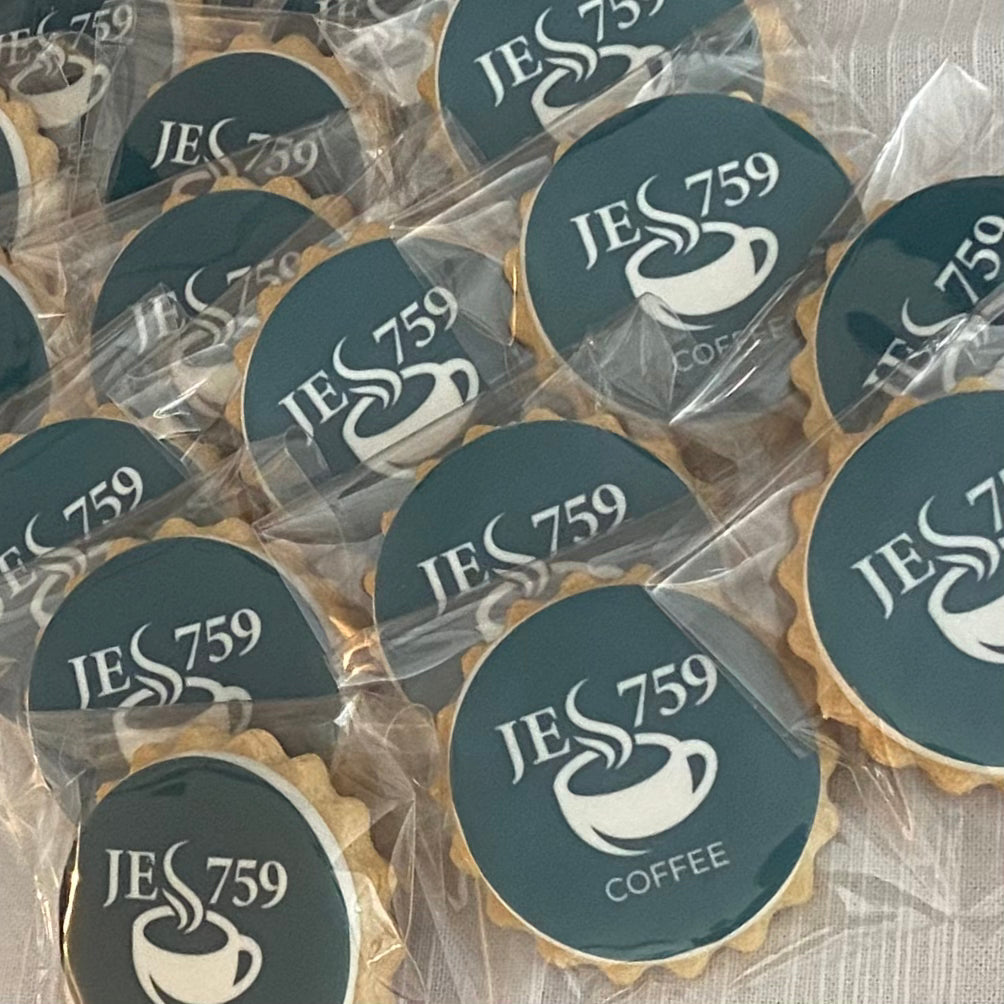 Corporate Logo Branded Biscuits