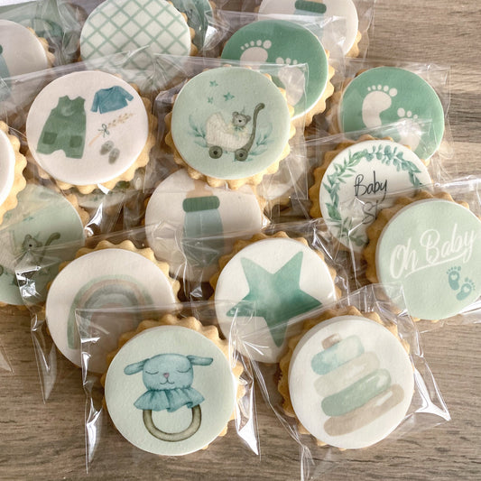 Baby Shower & Baby Sprinkle Biscuit Favours
