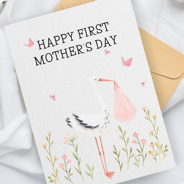 First Mother's Day Card | Cute Mothers Day Card | Dear Emily Designs