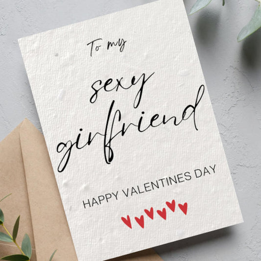 Sexy Girlfriend Valentines Day Card