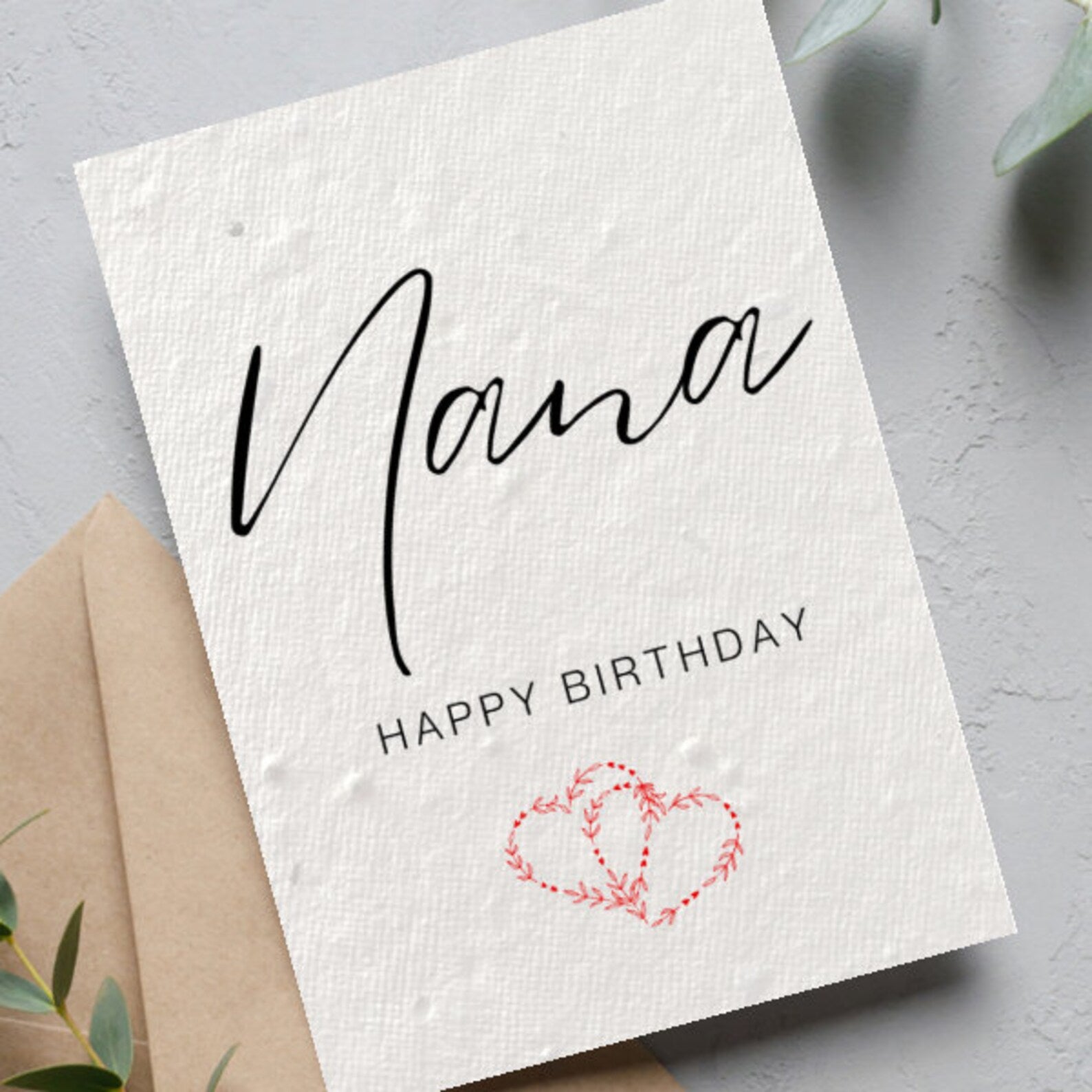 Happy Birthday Grandma Card | Nana Birthday Card | Dear Emily Designs