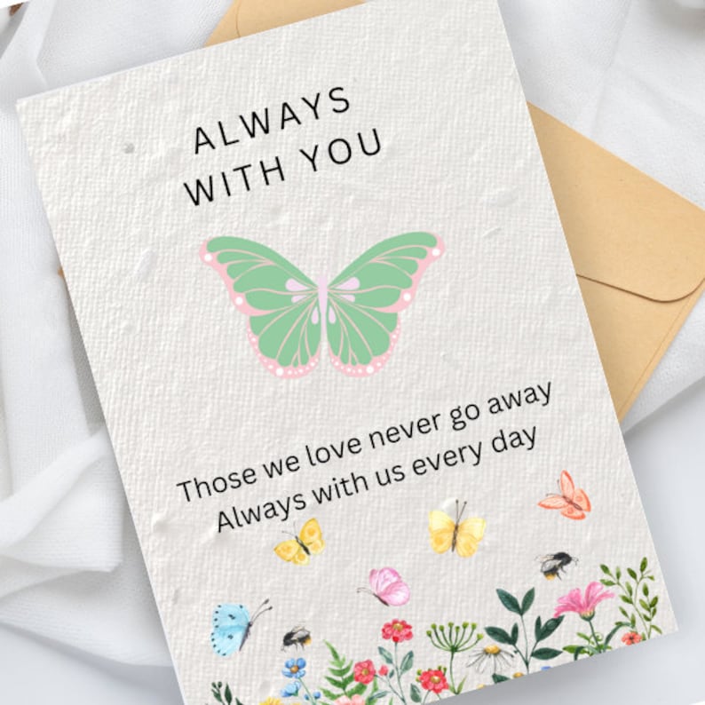 Seeded Sympathy Card