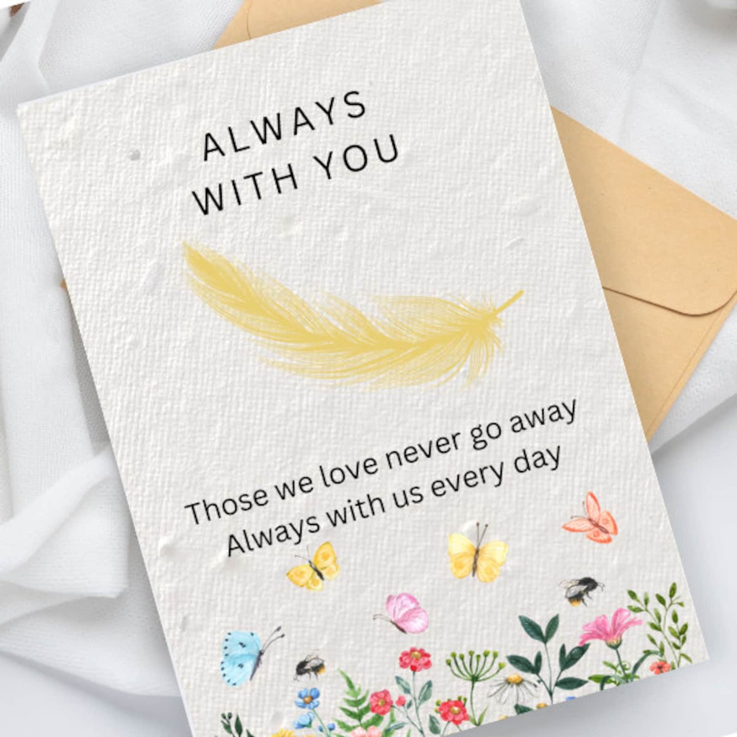 Seeded Sympathy Card