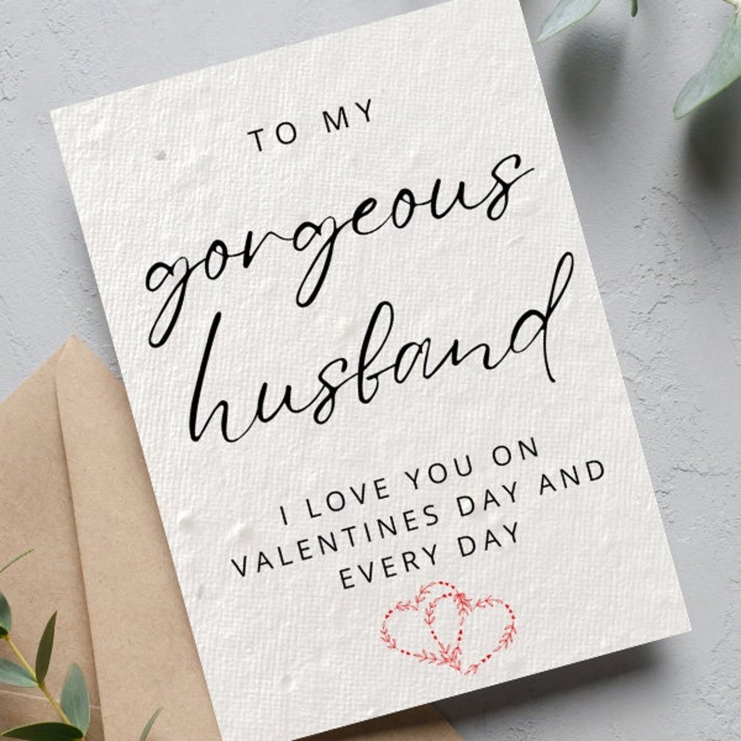 Husband Valentines Card