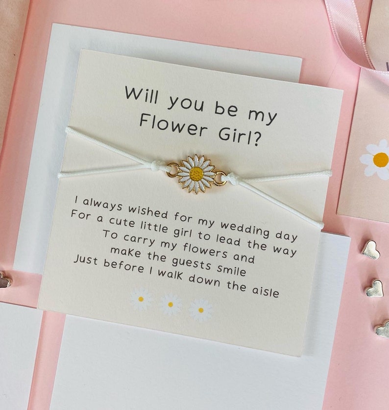 Flower girl hot sale proposal