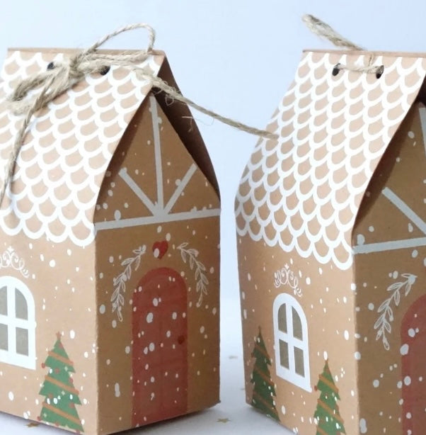 HALF PRICE Christmas Gingerbread Sweet Boxes