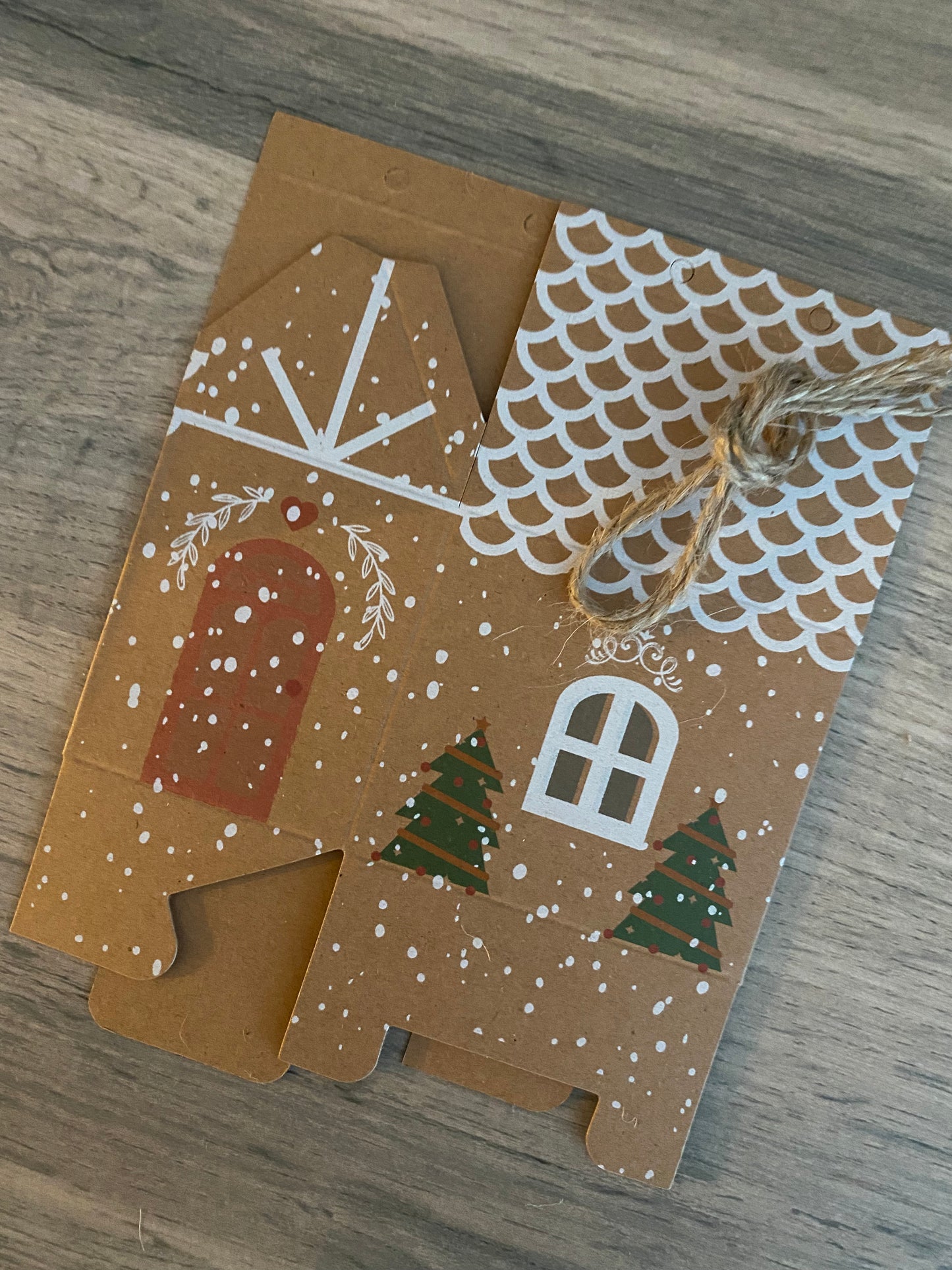 HALF PRICE Christmas Gingerbread Sweet Boxes