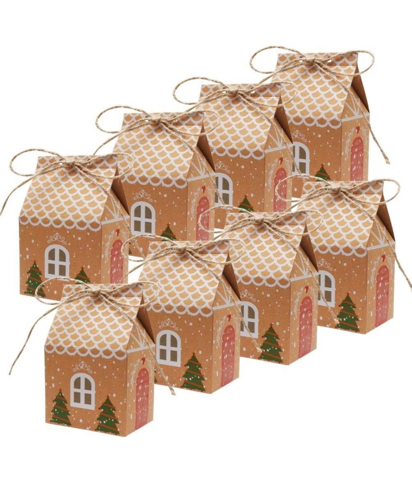 HALF PRICE Christmas Gingerbread Sweet Boxes